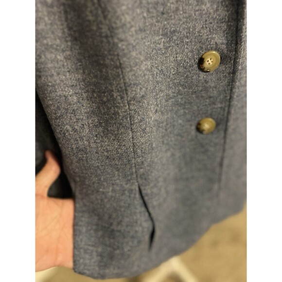 Talbots Wool Jacket Blazer Women’s 18WP Petite Blue - Picture 8 of 12